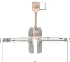 Wał korbowy Cifarelli M3A 0200102