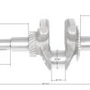 Wał korbowy Loncin G200F-ZM CZĘŚĆ ORGINALNA 130290097-0002