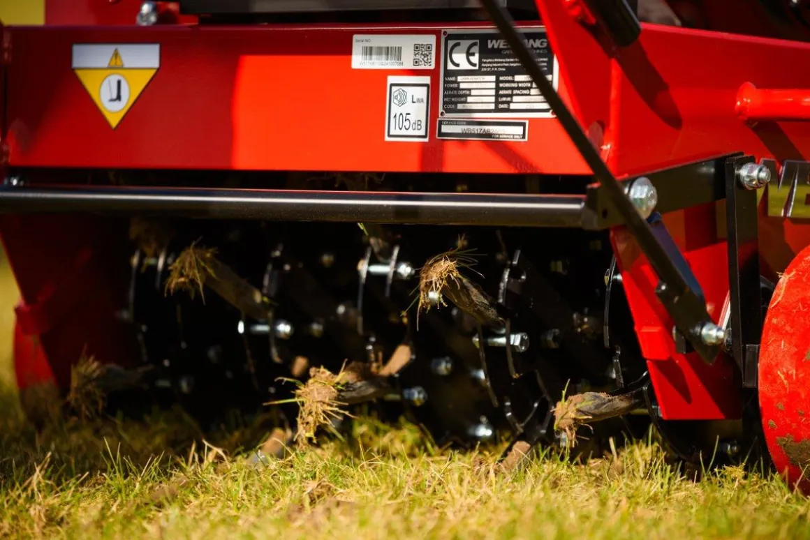 WEIBANG WB517AB AERATOR SPALINOWY DO TRAWY RURKOWY BĘBNOWY 5 KM B&S Briggs & Stratton 750Series WB517 WB 517 EWIMAX - OFICJALNY DYSTRYBUTOR - AUTORYZOWANY DEALER WEIBANG