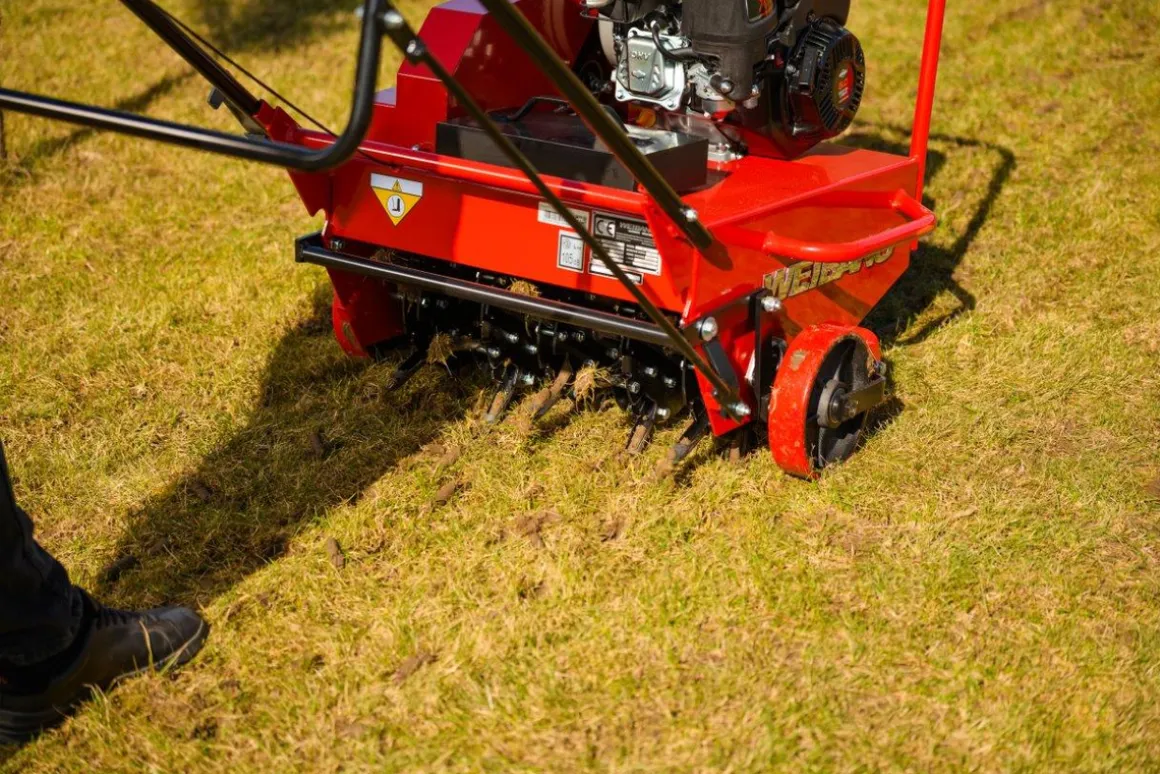 WEIBANG WB517AB AERATOR SPALINOWY DO TRAWY RURKOWY BĘBNOWY 5 KM B&S Briggs & Stratton 750Series WB517 WB 517 EWIMAX - OFICJALNY DYSTRYBUTOR - AUTORYZOWANY DEALER WEIBANG