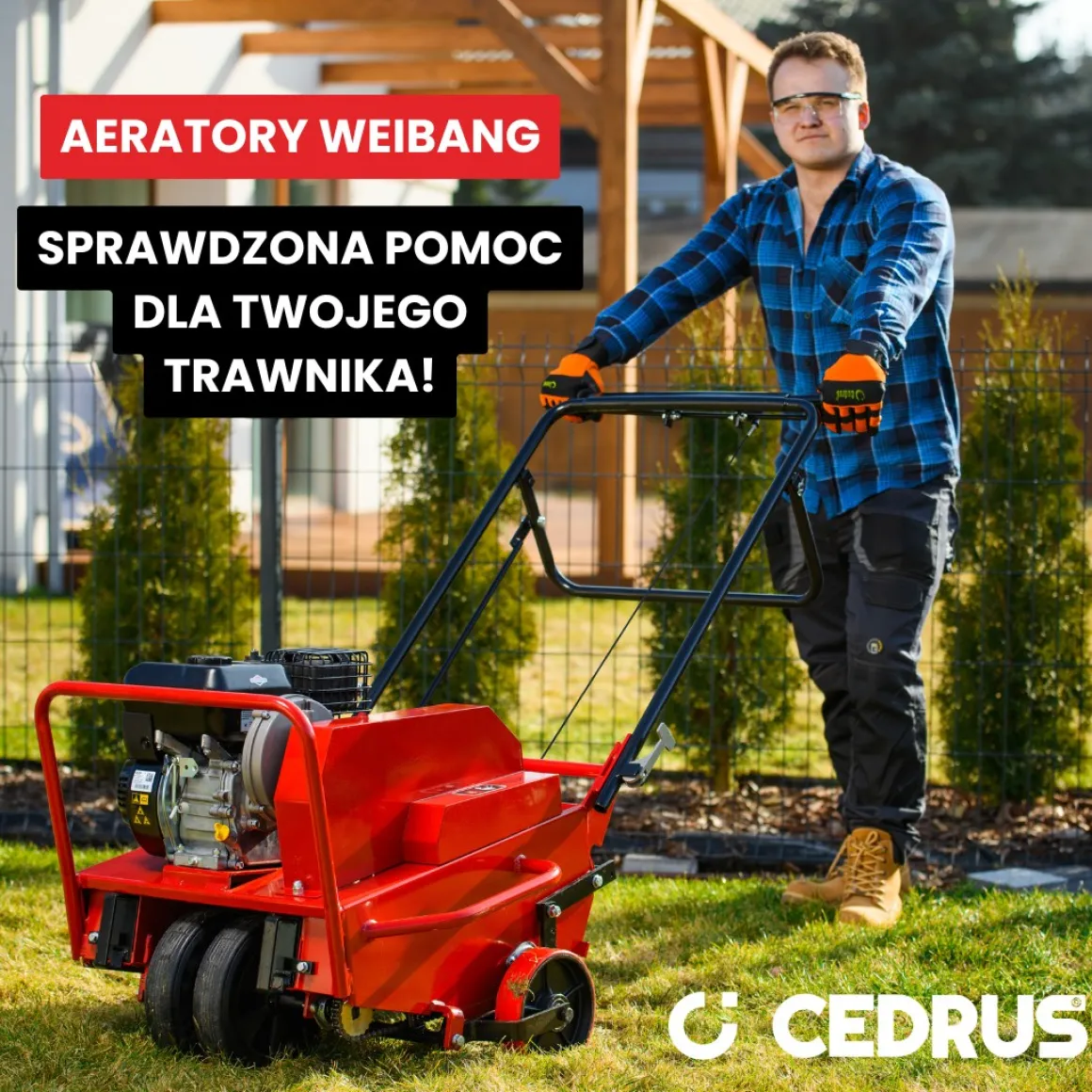 WEIBANG WB517AB AERATOR SPALINOWY DO TRAWY RURKOWY BĘBNOWY 5 KM B&S Briggs & Stratton 750Series WB517 WB 517 EWIMAX - OFICJALNY DYSTRYBUTOR - AUTORYZOWANY DEALER WEIBANG