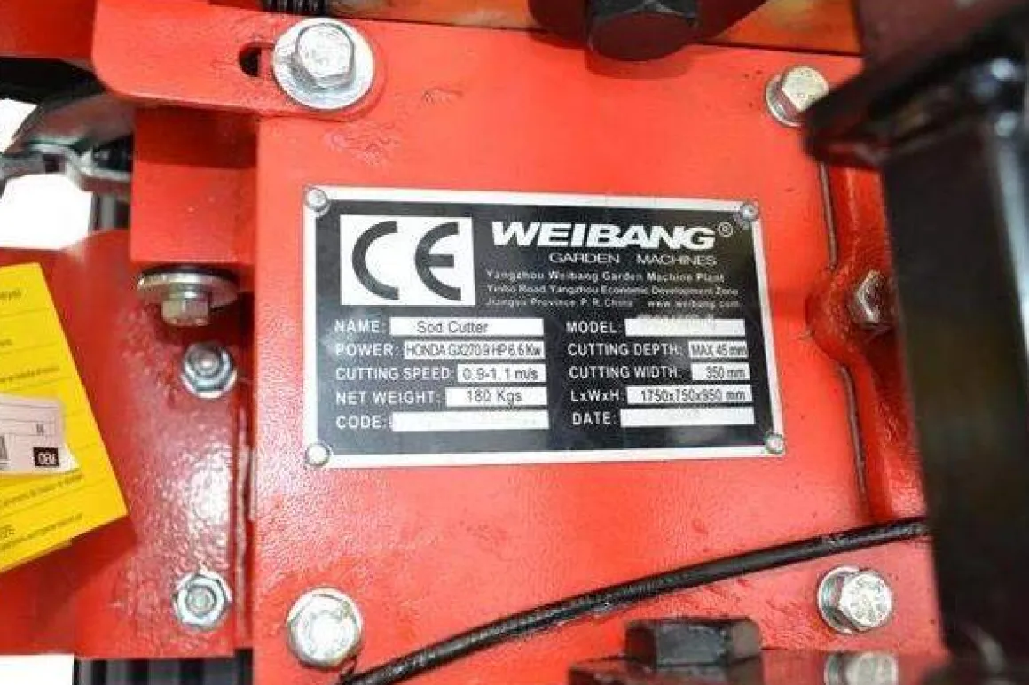 WEIBANG WBSC409H WYCINARKA MASZYNA DO DARNI TRAWY HONDA GX270 9KM - OFICJALNY DYSTRYBUTOR - AUTORYZOWANY DEALER WEIBANG