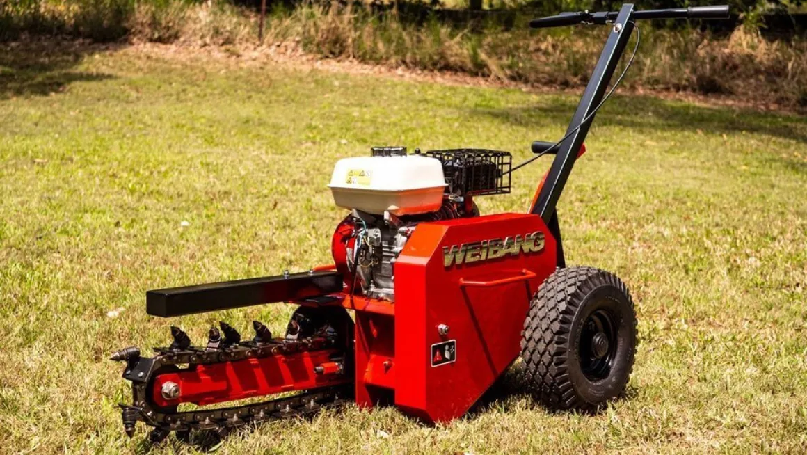 WEIBANG WBTR126H KOPARKA ŁAŃCUCHOWA DO UKŁADANIA RUR, PRZEWODÓW, KABLI itp. EWIMAX - OFICJALNY DYSTRYBUTOR - AUTORYZOWANY DEALER WEIBANG