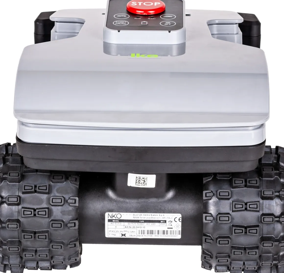 WIPER ECOROBOT IKE S+ PLUS ROBOT KOSZĄCY KOSIARKA AUTOMATYCZNA DO TRAWY 1300m2 GSM, GPS, 5.0Ah 20-5030-10 - OFICJALNY DYSTRYBUTOR - AUTORYZOWANY DEALER WIPER