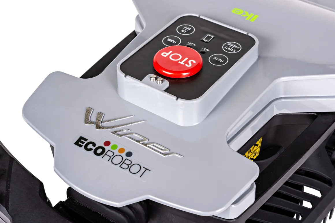 WIPER ECOROBOT IKE S+ PLUS ROBOT KOSZĄCY KOSIARKA AUTOMATYCZNA DO TRAWY 1300m2 GSM, GPS, 5.0Ah 20-5030-10 - OFICJALNY DYSTRYBUTOR - AUTORYZOWANY DEALER WIPER