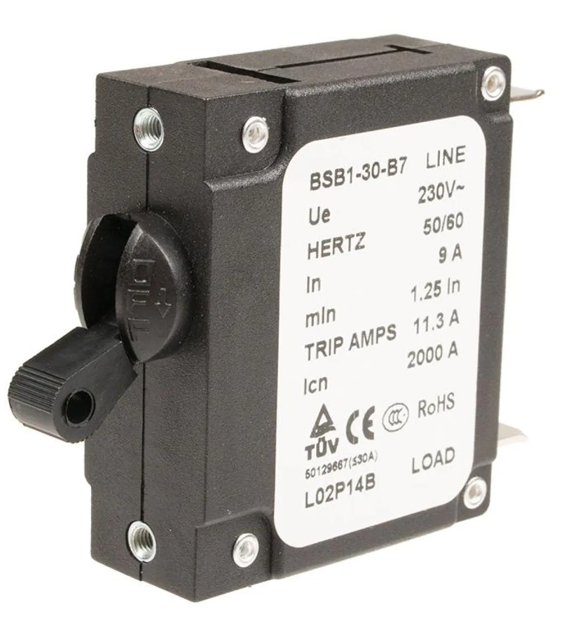 Wyłącznik Loncin przeciążeniowy 2500D-AS CZĘŚĆ ORYGINALNA 271290012-0001