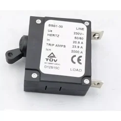 XDEGB6500K.P05 Włącznik napięcia, przełącznik zasilania, wyłącznik 10x10x10 mm