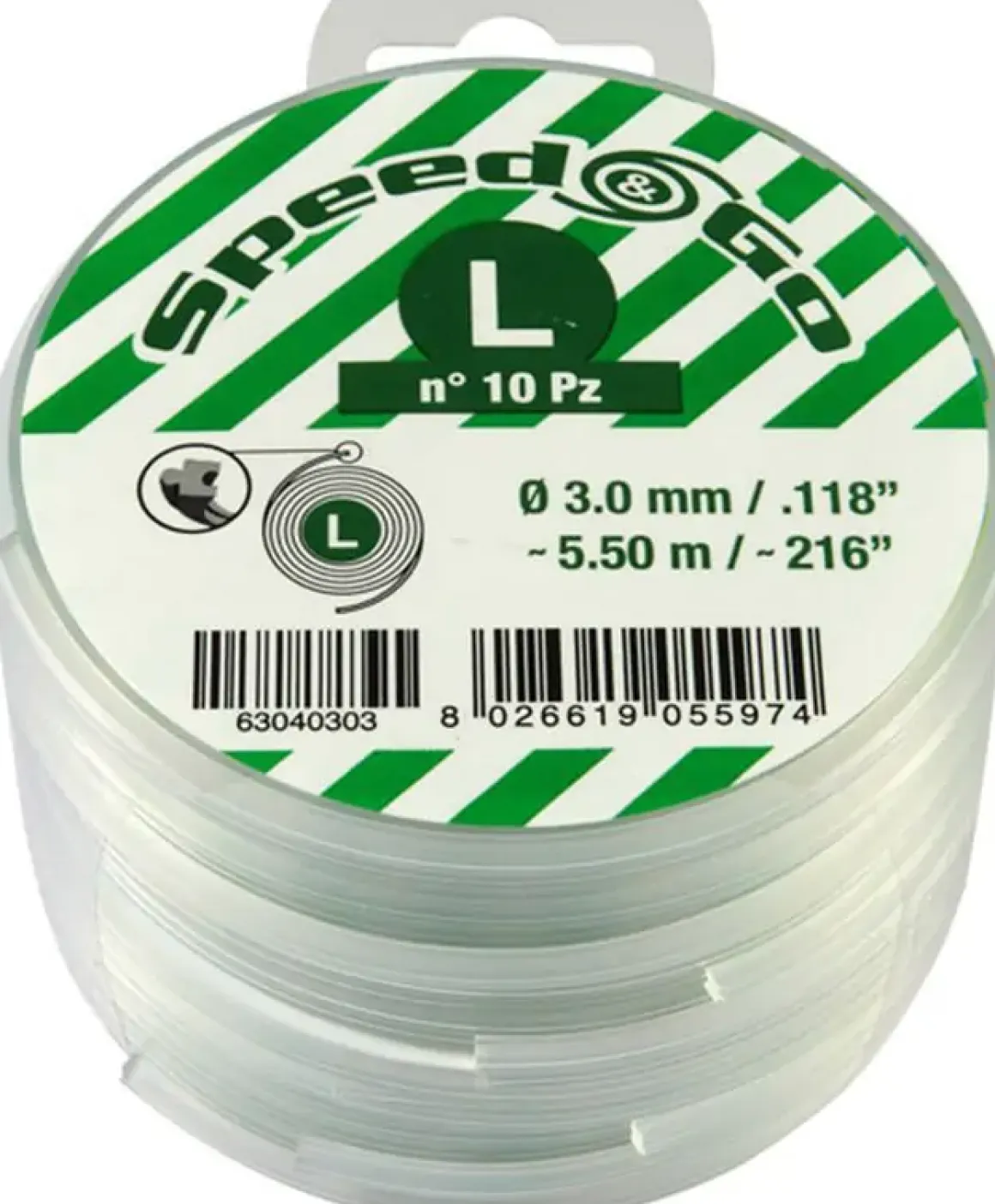ŻYŁKA - DYSK X 10 SZT. DO GŁOWICY SPEED&GO 3.0/5.5M 63040303