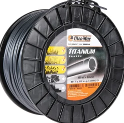 ŻYŁKA TNĄCA OLEO-MAC TITANIUM OKRĄGŁA 3mm x 168 m. PROFESJONALNA DO KOSY PROFIL OKRĄGŁY SZPULA - OFICJALNY DYSTRYBUTOR - AUTORYZOWANY DEALER OLEO MAC