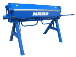 ZAGINARKA GIĘTARKA KRAWĘDZIARKA DEKARSKA DO BLACHY Z CIĘCIEM MAAD ZG-1600 /2.5mm