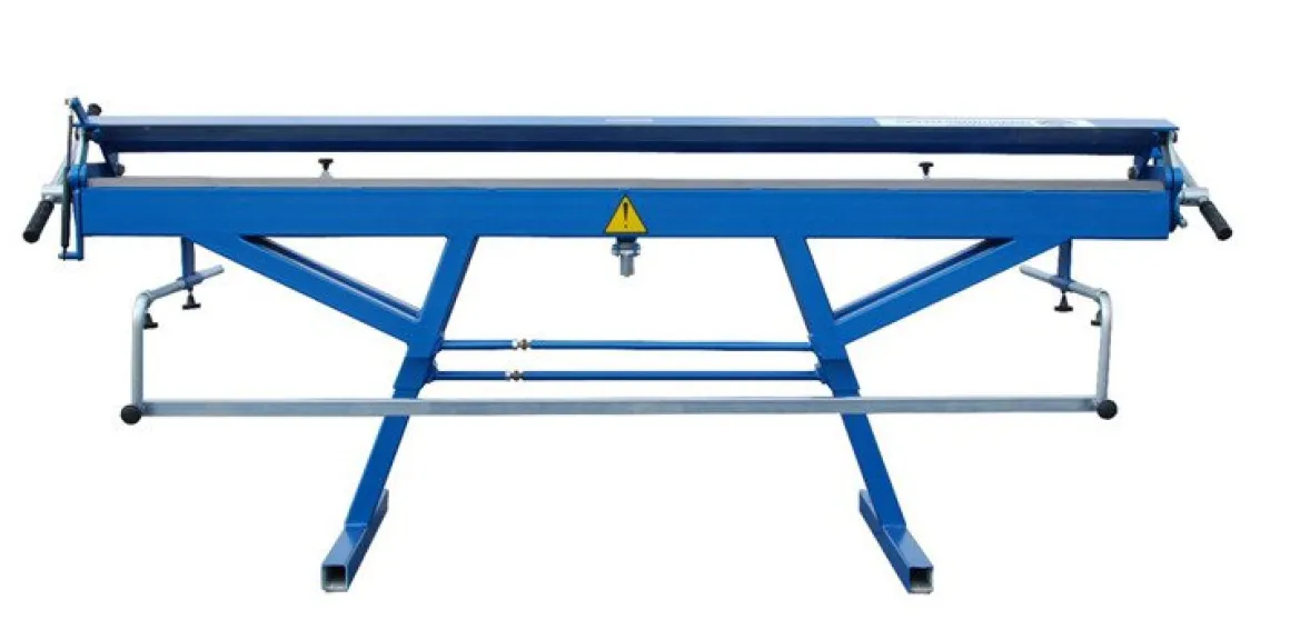 ZAGINARKA GIĘTARKA KRAWĘDZIARKA DEKARSKA DO BLACHY Z CIĘCIEM Prod-Masz ZGR-2000 /1.2mm EWIMAX