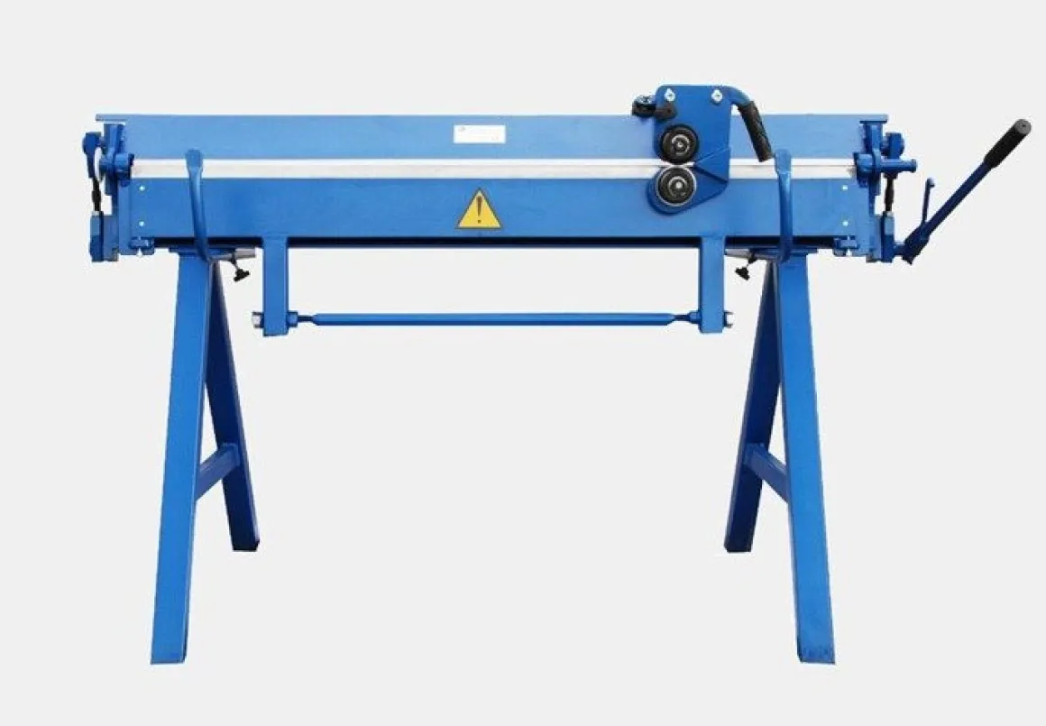 ZAGINARKA GIĘTARKA KRAWĘDZIARKA DEKARSKA DO BLACHY Z CIĘCIEM Prod-Masz ZGR-1400 /2.0mm EWIMAX