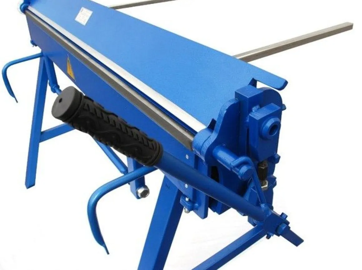 ZAGINARKA GIĘTARKA KRAWĘDZIARKA DEKARSKA DO BLACHY Z CIĘCIEM Prod-Masz ZGR-1400 /1.2mm EWIMAX