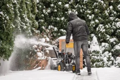 Zamiatarka spalinowa Cedrus ZM06E 4w1 z napędem i odśnieżarką