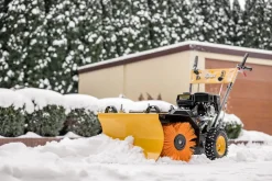Zamiatarka spalinowa Cedrus ZM06E 4w1 z napędem i odśnieżarką