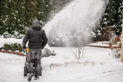 Zamiatarka spalinowa Cedrus ZM06E 4w1 z napędem i odśnieżarką