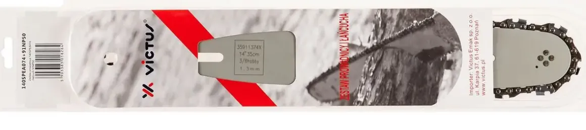 ZESTAW PROWADNICA I ŁAŃCUCH 140SPEA074+91NP50 OO-ACCVC140SPEA074